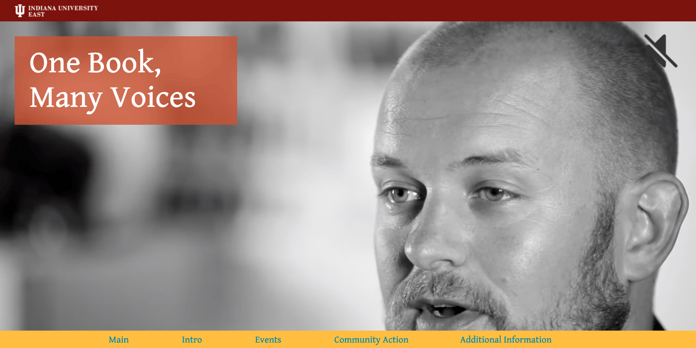 Desktop version of the main section